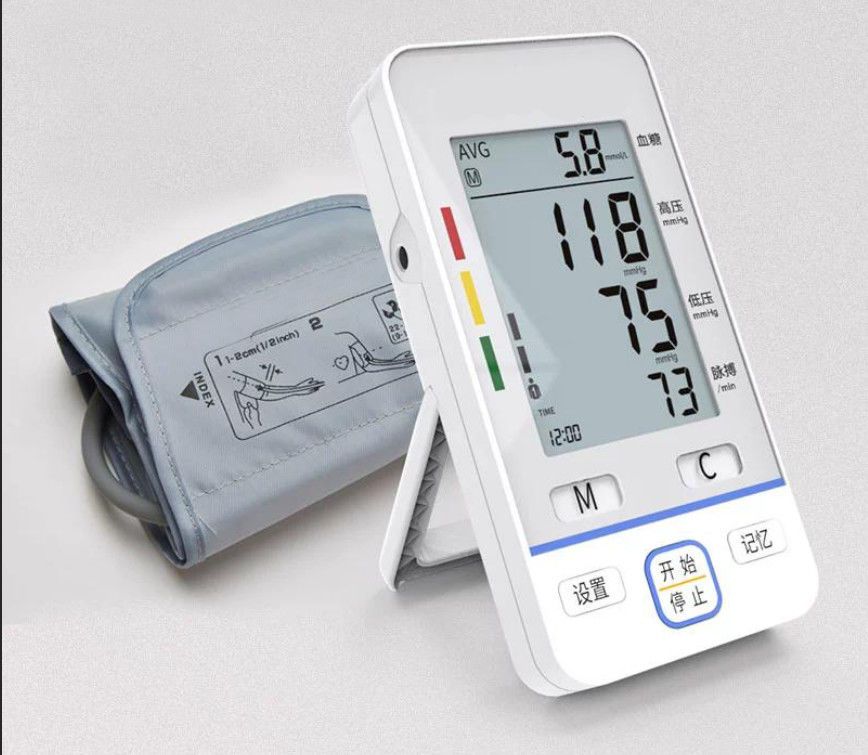 TFT สกรีนสี Sphygmomanometer Solution สุขภาพบุคคล ผู้ผลิต PCB ที่ดีที่สุด