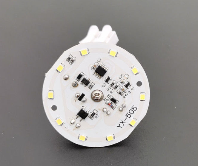 PCBA พร้อม 10 LED และ USB Connector สําหรับเสียงและแสง Sensing ไฟเพดานบูรณาการสนับสนุนการติดตั้งแม่เหล็ก