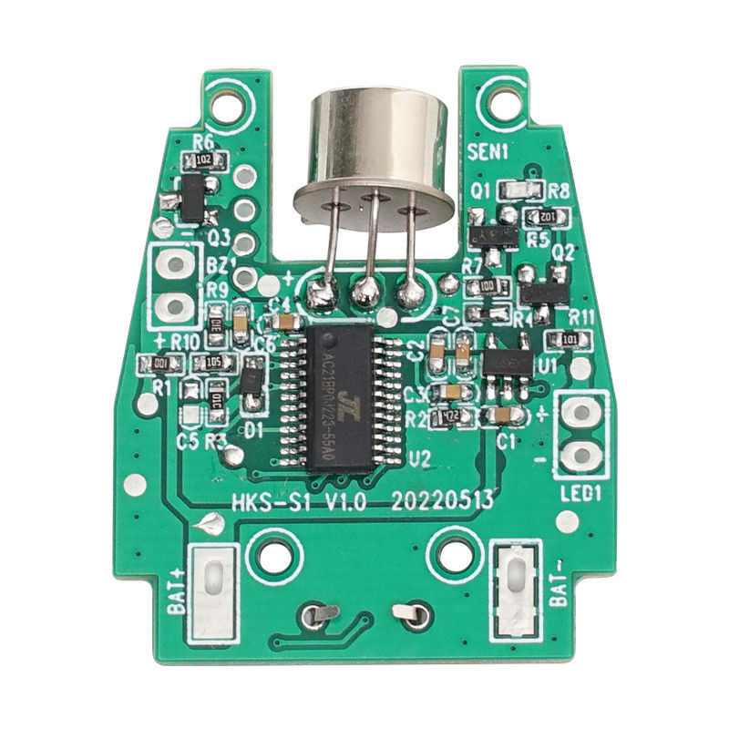 FR-4 Flex PCB การผลิต สําหรับเครื่องทดสอบแอลกอฮอล์ PCB แข็งแรง ไม่มีหมู HASL VO Board ธ อร์ฟีนอลิก