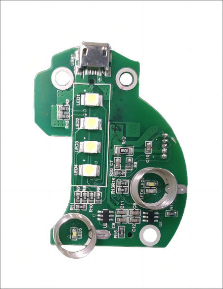 FR4 การผลิต PCB แบบยืดหยุ่นสําหรับเครื่องกลกลิ่นอารมะธาบายรถยนต์ ด้วย LED Indicator Type C Interface รองรับฟังก์ชันความทรงจํา