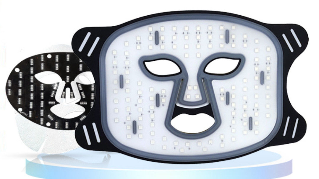 บอร์ด PCB แบบชุดเดียว สําหรับ LED แสงแดง บอร์ดควบคุมหน้ากากความงาม ด้วยฟังก์ชันเซ็นเซอร์ผิวฉลาด