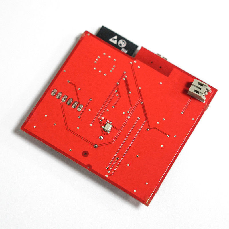 UL Certified Double Layer Red FR-4 Printed Circuit Board PCBA สําหรับการผลิตอิเล็กทรอนิกส์